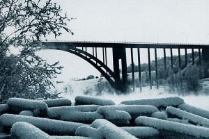 Leppävirran uusi silta Pohjois-Savo kirjassa vuodelta 1967