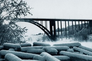 Leppävirran uusi silta Pohjois-Savo kirjassa vuodelta 1967