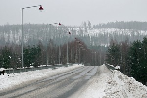 Talvinen Leppävirran silta