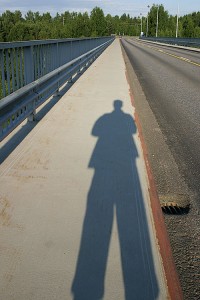 Kuvaaja Leppävirran sillalla