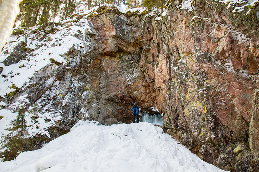 Hitonhauta, Laukaa