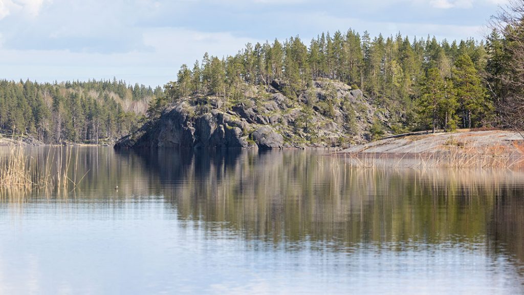 Hopsat, Linnansaaren kansallispuisto, Haukivesi, Rantasalmi