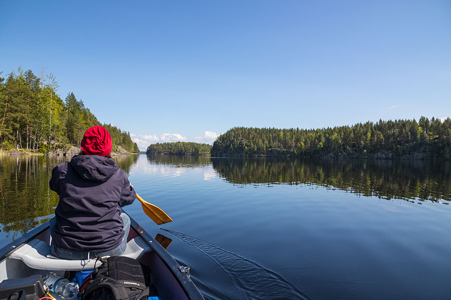 Haukivesi, Linnansaaren kansallispuisto