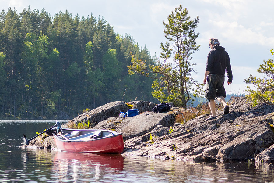 Haukivesi, Linnansaaren kansallispuisto