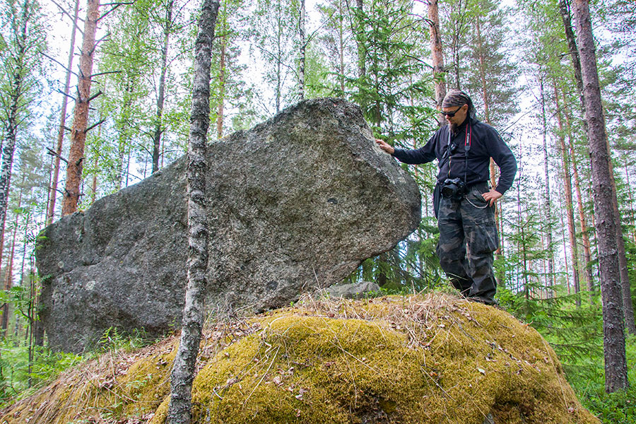 Vuoren päällyskivi, Tihusniemi