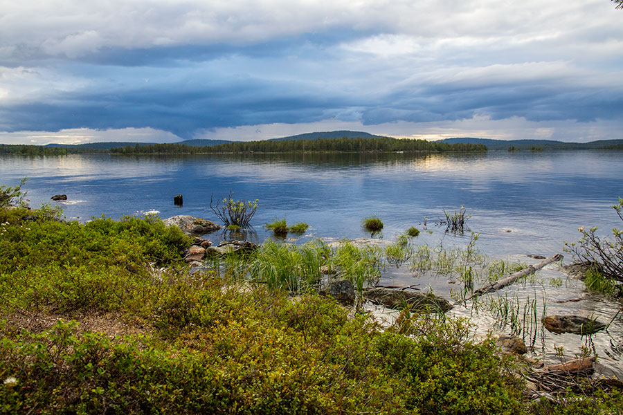 Akku Ukonjärven takana, Konesniemi, Ivalo