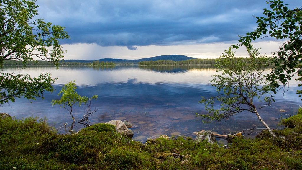 Akku Ukonjärven takana, Konesniemi, Ivalo