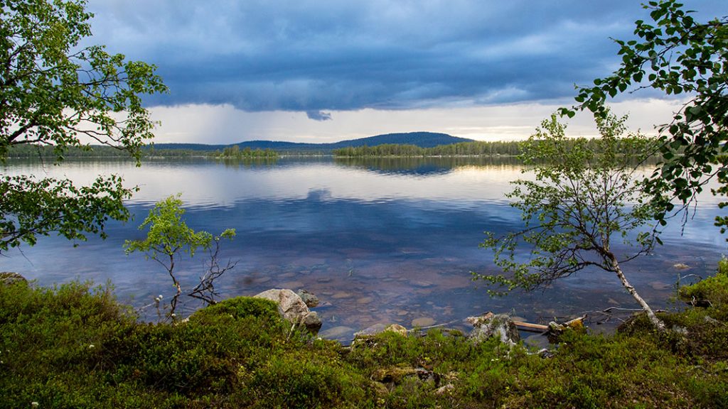 Akku Ukonjärven takana, Konesniemi, Ivalo