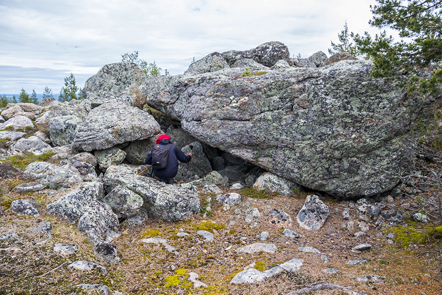 Akupää, Inari