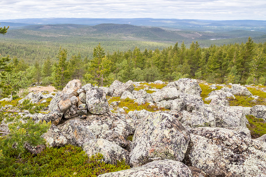 Akupää, Inari