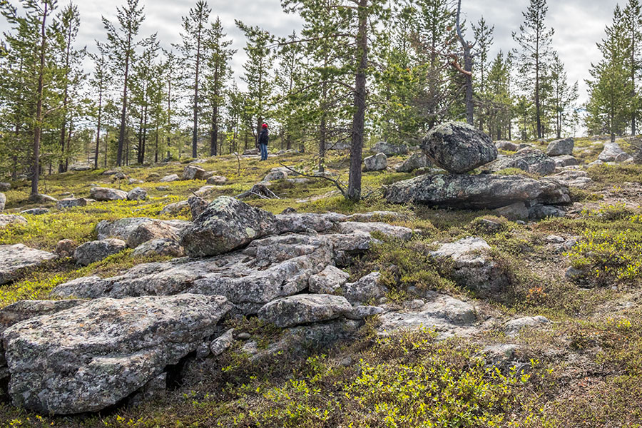 Akupää, Inari