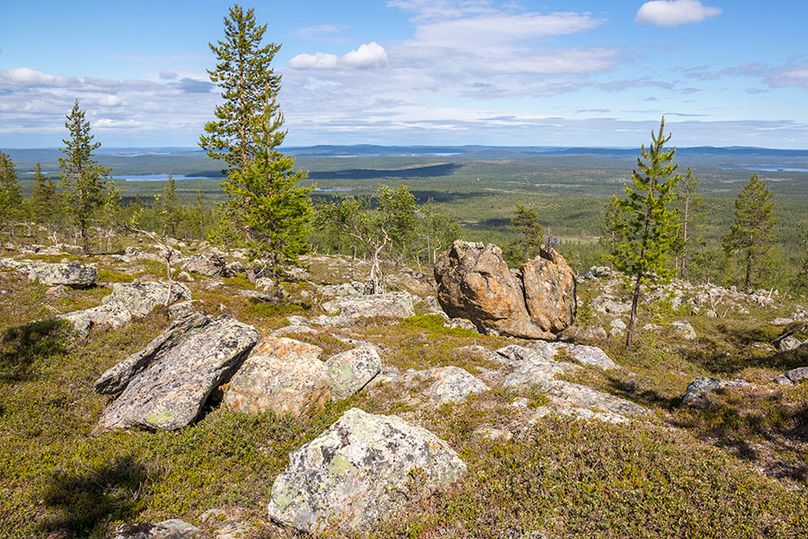 Akupää, Inari