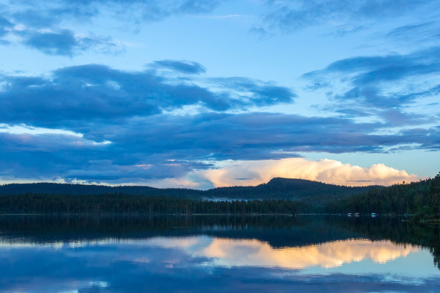 Näkymä Nuora-Juhanista Juppuravaaralle, Inari