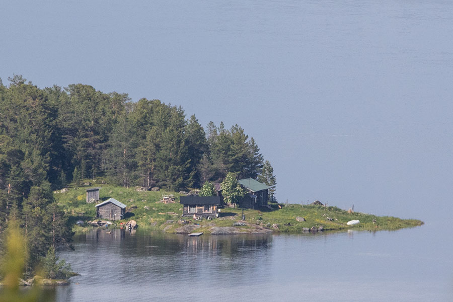 Näkymä Juppuravaaralta Nuora-Juhaniin, Inari