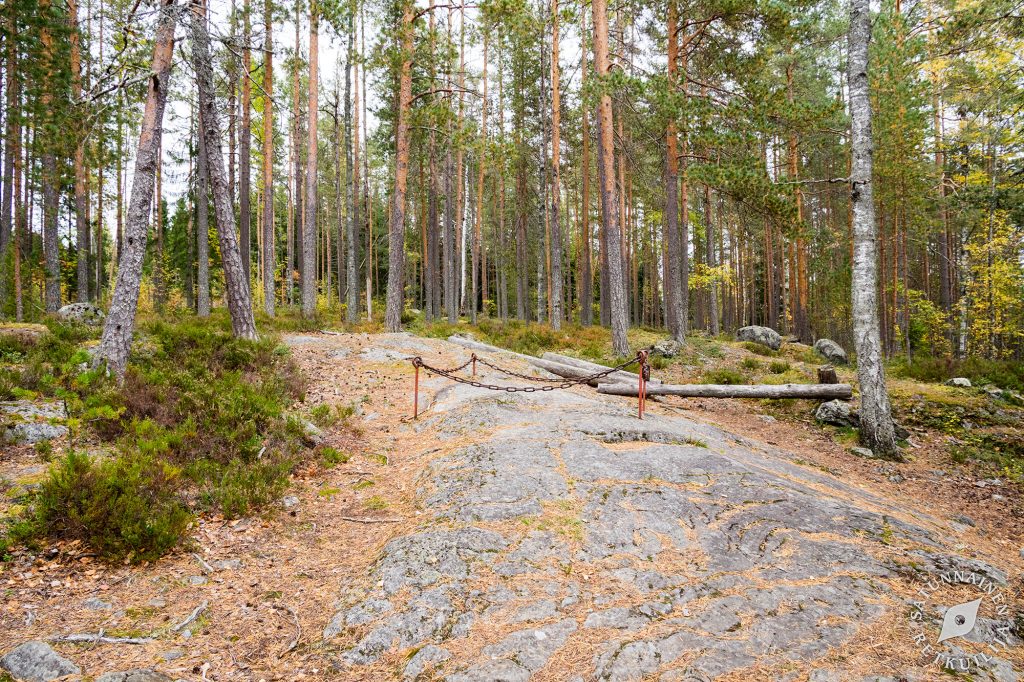 Täyssinän rauhan rajakivi, Ohtaansalmi, Tuusniemi