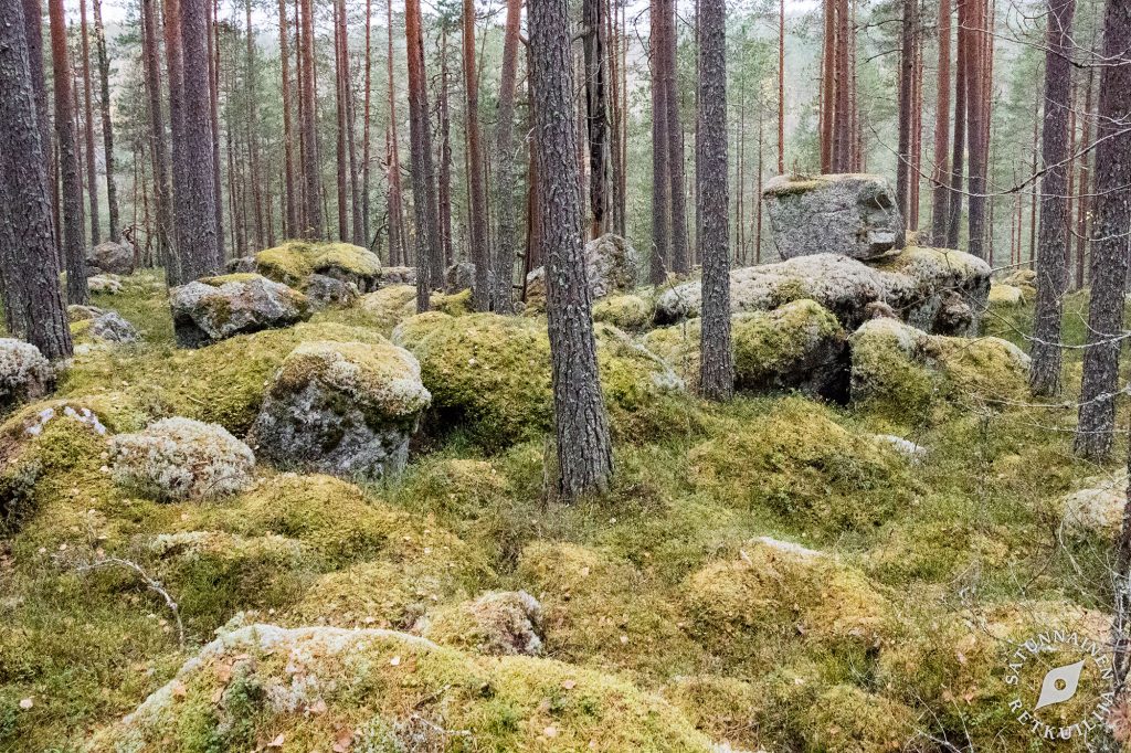 Suuri kivi kiven päällä, Leväniemi, Jäppilä