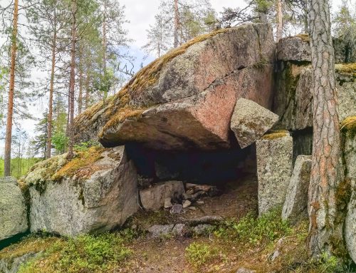 Vanuvuoren pirun poika asusteli Syvävuoren Pirunkirkossa Leppävirralla